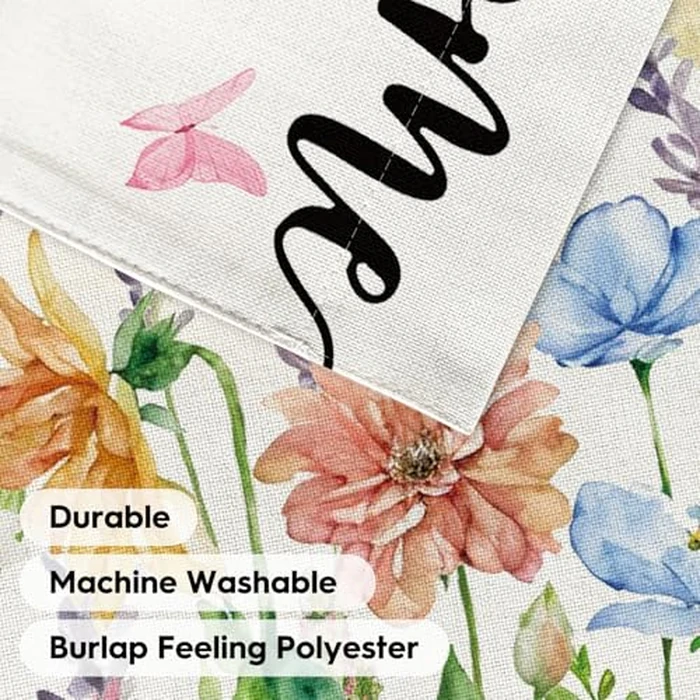 AVOIN colorlife Hummingbird Spring Flowers House Flag 28 x 40 Inch Double Sided, Seasonal Welcome Yard Outdoor Flag by AVOIN colorlife - Image 7