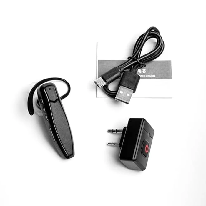 Fumei Walkie Talkie Bluetooth Headset Wireless Adapter Compatible with Kenwood HYT 2 Pin K-Plug NOT Compatible with Motorola Yaesu Midland Icom Radios by Fumei - Image 5