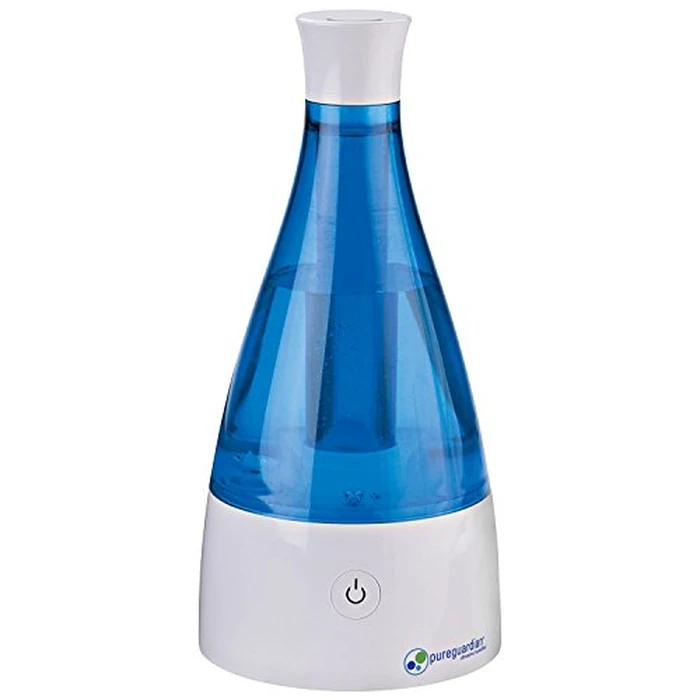 PureGuardian H920BL Ultrasonic Cool Mist Humidifier for Bedrooms, Babies Nursery,Quiet, Filter-Free, Up to 10 Hour Run Time , Blue/White by PureGuardian - Used - Good condition - CA$25.66