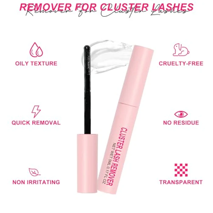 MilyBest Lash Clusters Kit 808Pcs Eyelash Clusters with Spikes and Bottom Lashes Clusters D Curl 4 Styles Lash Kit Fluffy DIY Individual Eyelashes Glue Wispy Cluster Eyelash Extensions Kit De Pestañas by MilyBest - Image 5