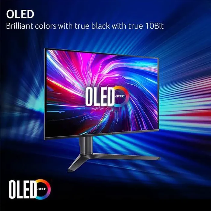 Acer Predator 27" WQHD 2K 1440P 280hz with AMD FreeSync Premium Pro, 0.03ms OLED Gaming Computer Monitor X27U Z1bmiiprx by Acer America - Image 6