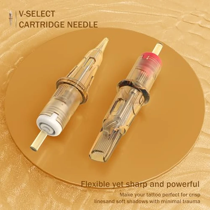 EZ Tattoo Cartridge Needles - 20Pcs #10 (13RM) Bugpin Curved/Round Magnum Disposable Tattoo Needles Cartridges for Rotary Tattoo Machine Pen Gun - V SELECT by EZTAT2 - Image 3