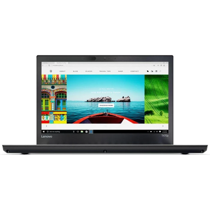 Lenovo ThinkPad T470p Laptop 14" - Black - Intel Core i7-7820HQ 2.9GHz - 16GB RAM - 512GB by Lenovo - Image 1