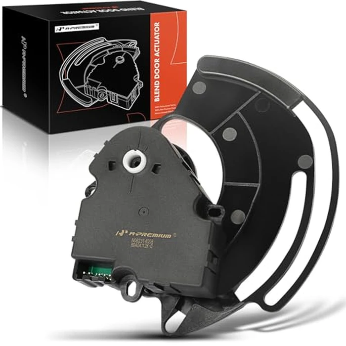 A-Premium HVAC Blend Door Actuator - Compatible with Chevy, GMC, Cadillac & Hummer Models - 2003-2014 Escalade Avalanche Silverado 1500 2500 Suburban Tahoe Sierra Yukon H2 by A-premium - Used - Acceptable condition