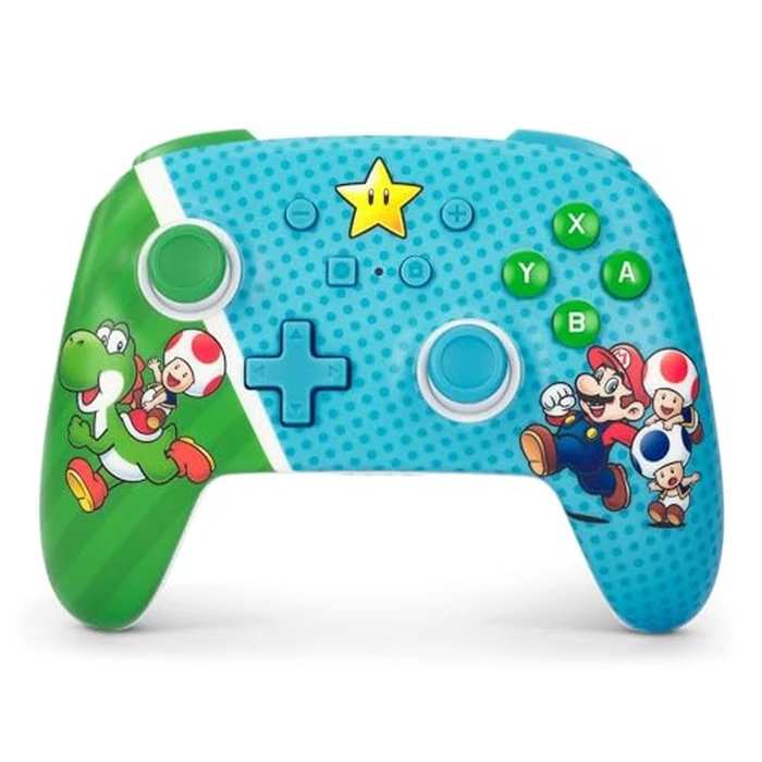PowerA Enhanced Wireless Controller for Nintendo Switch - Super Star Friends, Nintendo Switch - OLED Model, Nintendo Switch Lite, Gamepad, game controller, Bluetooth controller by Power A - Used - Very Good condition