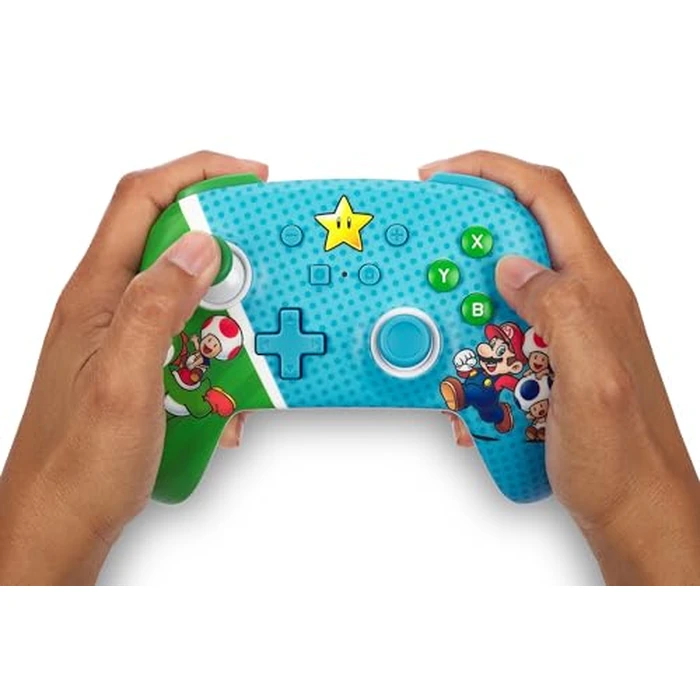 PowerA Enhanced Wireless Controller for Nintendo Switch - Super Star Friends, Nintendo Switch - OLED Model, Nintendo Switch Lite, Gamepad, game controller, Bluetooth controller by Power A - Image 2