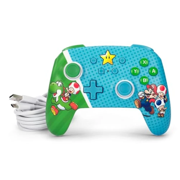 PowerA Enhanced Wireless Controller for Nintendo Switch - Super Star Friends, Nintendo Switch - OLED Model, Nintendo Switch Lite, Gamepad, game controller, Bluetooth controller by Power A - Image 9