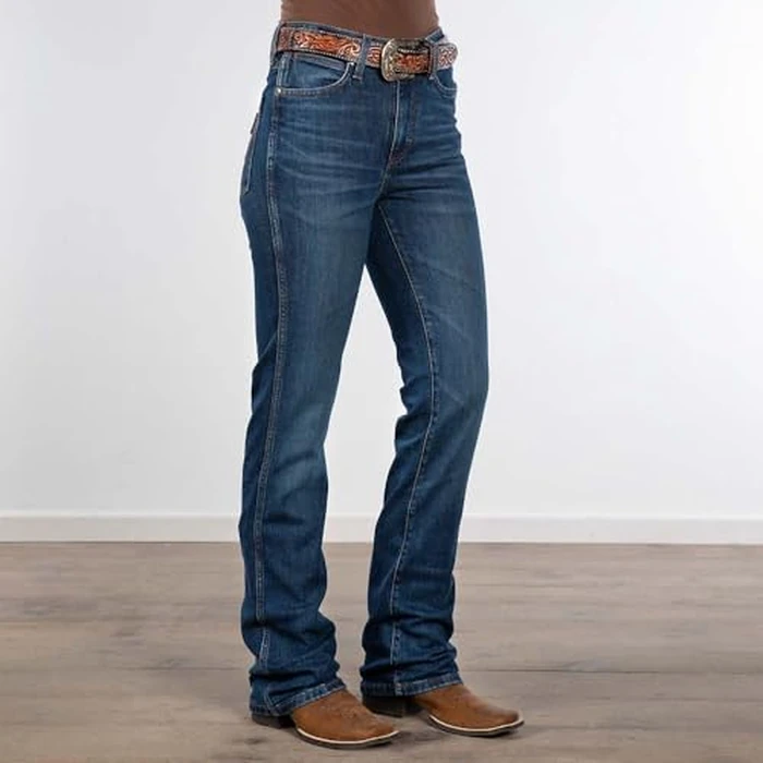 Wrangler Western Women's Retro Bailey High Rise Bootcut Jean, Isla, 25W x 32L by Wrangler - Used - Like New condition - US$39.34