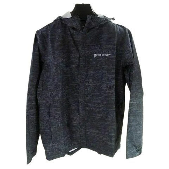 Free Country Men's Hydro Lite Waterproof Rain Jacket XL - Printed Black by Free Country - Refurbished - Brand New condition - US$81.48