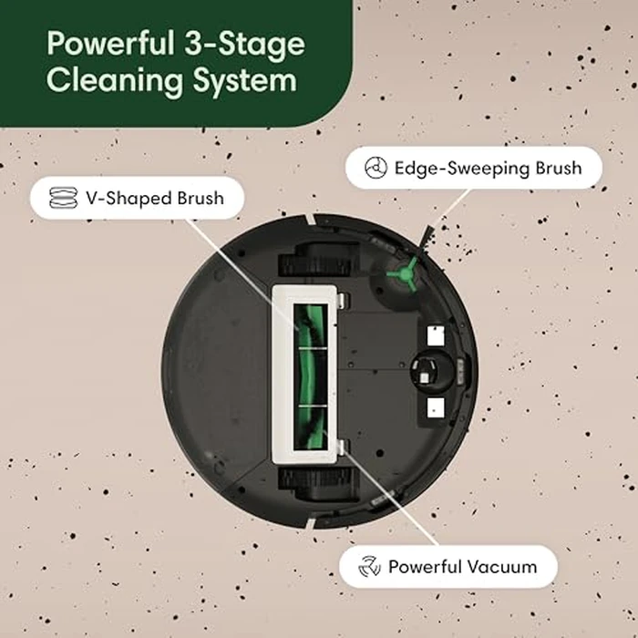 iRobot Roomba Vac Essential Robot Vacuum (Q0120) - Easy to use, Power-Lifting Suction, Multi-Surface Cleaning, Smart Navigation Cleans in Neat Rows, Self-Charging, Alexa by iRobot - Image 3