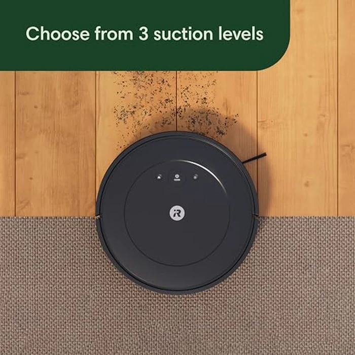 iRobot Roomba Vac Essential Robot Vacuum (Q0120) - Easy to use, Power-Lifting Suction, Multi-Surface Cleaning, Smart Navigation Cleans in Neat Rows, Self-Charging, Alexa by iRobot - Image 9
