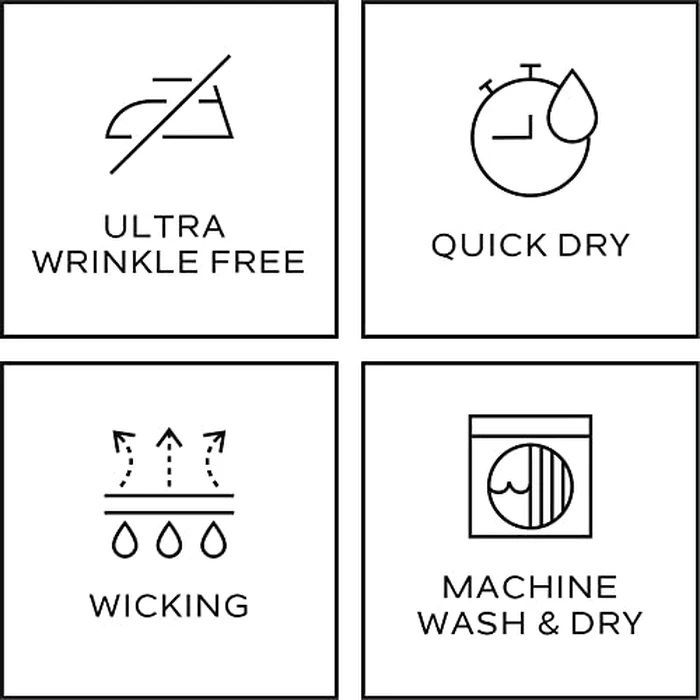 Van Heusen Men's Wrinkle Free Stretch Flat Front Dress Pant, Black, 44X34 by Van Heusen - Image 6