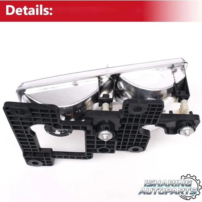 ISHARINGAUTOPARTS Driver and Passenger Side Headlight Assembly Replacement for 1988-1999 Chevy GMC C/K 1500 2500 3500 Silverado 95-00 Tahoe, 92-94 Blazer, Replace# 15034929 15034930 by ISHARINGAUTOPARTS - Image 5