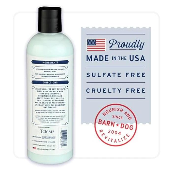 Equiderma Barn Dog Skin Lotion, Topical Solution for Skin Problems, Dog Grooming Supplies, 16 Oz. by EQUIDERMA - Image 7