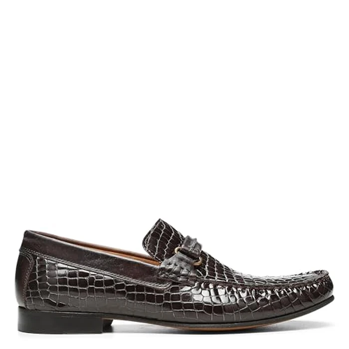 Donald Pliner Mens Donnie Crocco, Dark Brown 15 by Donald J Pliner - Image 1