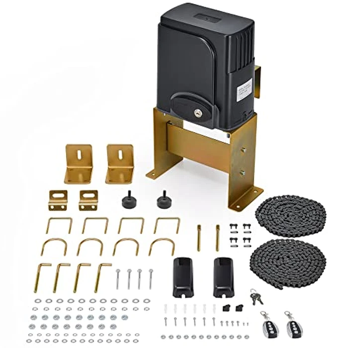 CO-Z APP Smart Automatic Sliding Gate Opener, 280W Electric Gate Opener for Doors up to 1400lb 40ft, Driveway Home Garden Gate Opening System, Gate Complete Kit with Remote Control & IR Sensor by CO-Z - Image 1