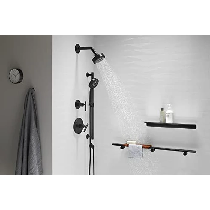 KOHLER K- 22178-2MB Purist(R) Multi-FCTN HANDSHOWER KIT 2.5 GPM, Vibrant Brushed Moderne Bass by Kohler - Image 3