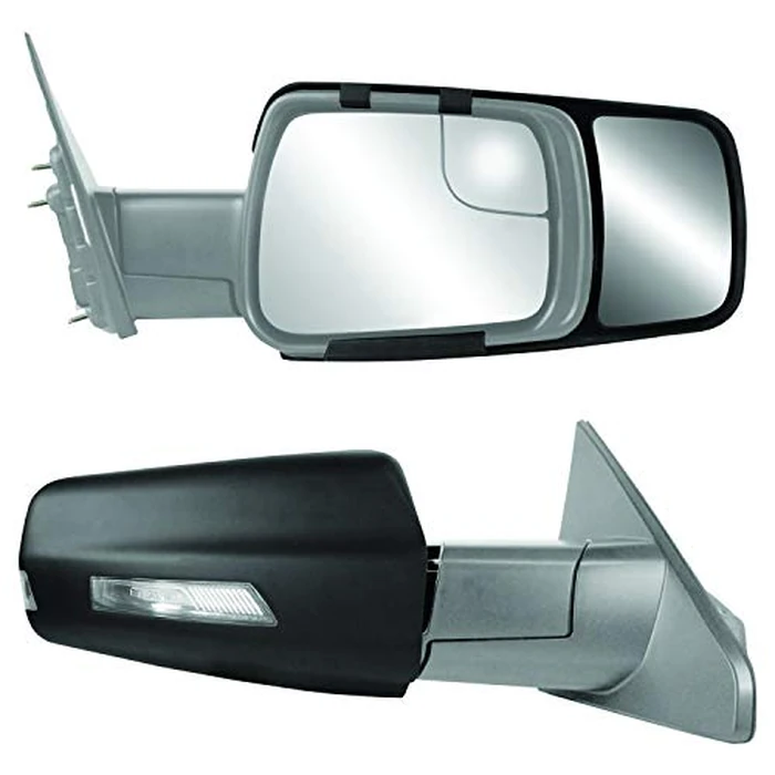 K SOURCE Snap & Zap 80730 Custom Fit Towing Mirror for 2019 up Ram 1500 Pick-up, Patented by Fit System - Used - Good condition