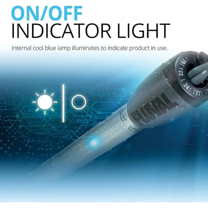 Fluval M 100-Watt Submersible Aquarium Heater - Compact, High-Performance, Reliable Heating For Fresh & Saltwater Tanks by Fluval - Image 5