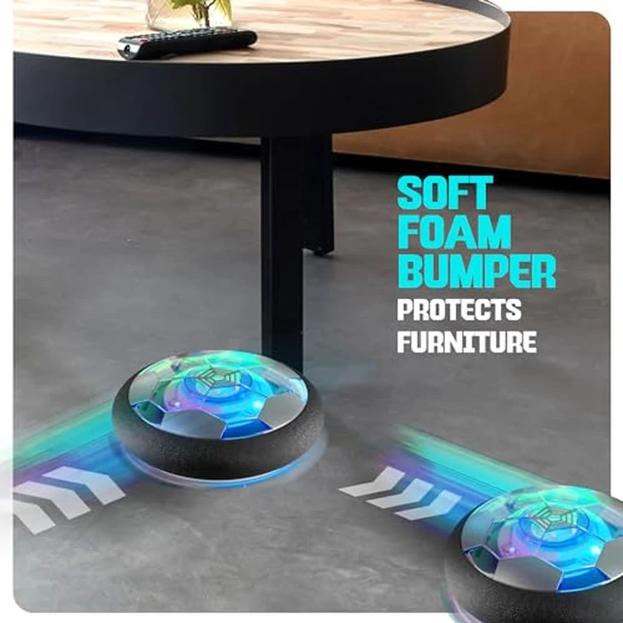 Ninja Blast Hover Soccer Light-Up Ball, Birthday Gift for Boys, Indoor Toy Games, Kids Gifts for Age 5, 6, 7, 8, 9, 10, 11, 12 Years Old, Boy Toys for Age 3 Years and Up. by Ninja Blast - Image 5