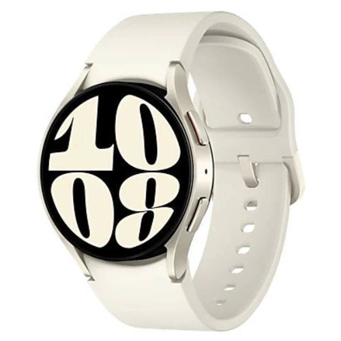 Samsung Galaxy Watch6 (Bluetooth + LTE) - 16GB - 40mm - Gold Aluminum Case with Gold Fluoroelastomer Sports Band by Samsung - Refurbished - Acceptable condition - US$81.47