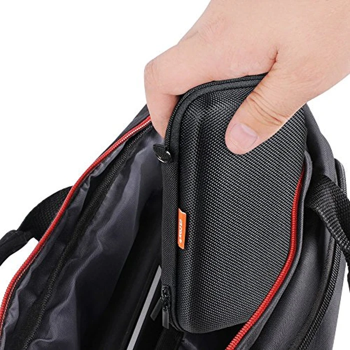 GLCON Portable Protection Hard EVA Case for External Battery,Cell Phone,GPS,Hard Drive,USB Charging Cable,Carrying Bag Mesh Inner Pocket,Zipper Enclosure,Universal Travel Pouch Bag by GLCON - Image 6