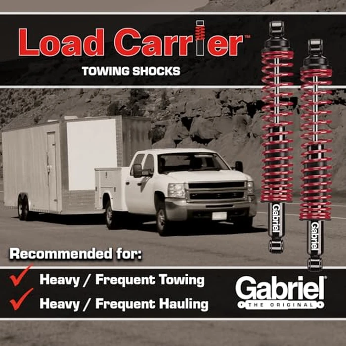 Gabriel Load Carrier 34076 Towing & Hauling Front Shocks (Pair) fits Ford Ranger, E-150, E-250, E-350 Econoline, E-450 Super Duty, Explorer; Mazda B2300, B3000, B4000, Navajo by Gabriel - Image 4