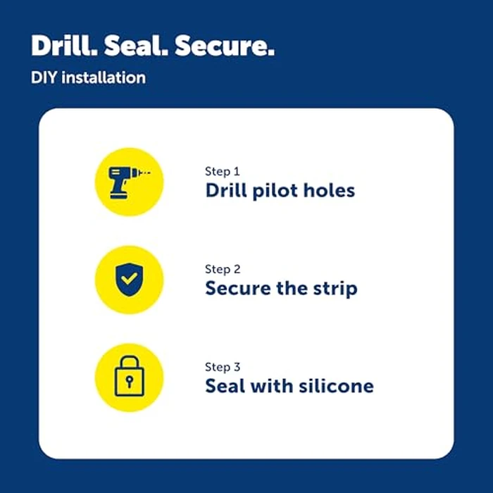 PetSafe Pet Door Installation Kit - Improves Energy Efficiency & Weather Resistance - Includes Clear Silicone Sealant - Drill Bit - Dual Size Weatherstripping by PetSafe - Image 7