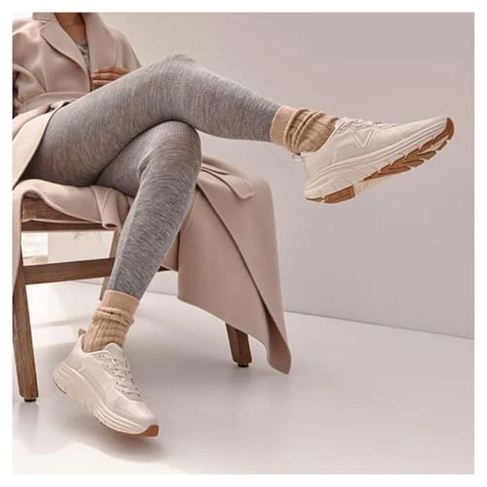 Vionic Women's Walk Max Sneaker, Cream, 9 Wide by Vionic - Image 2