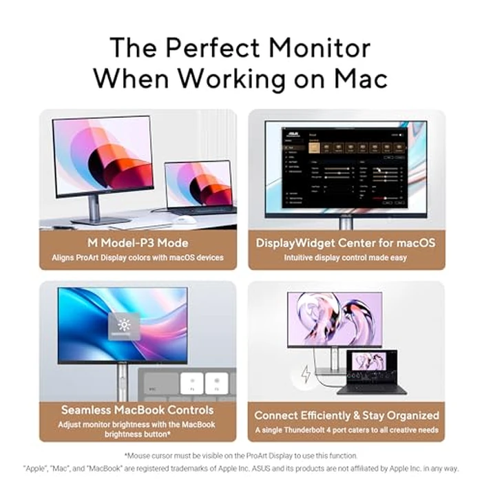 ASUS ProArt Display 32” 6K Professional Monitor (PA32QCV) - IPS, 6K (6016 x 3384), 98% DCI-P3, LuxPixel(TM), ΔE < 2, Calman Verified, Thunderbolt 4, DisplayHDR600, DisplayWidget, 3 yr Warranty by ASUS - Image 3