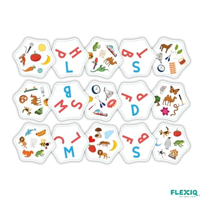 FLEXIQ - Letter Links - Reaction Speed Card Game for Family and Friends - Observation, Rapidity, Perception, Reaction, Reflex - Fast and Easy - 2 to 6 Players - FXG003UK by FlexiQ - Image 3