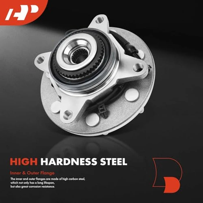 A-Premium Front Wheel Bearing and Hub Assembly with ABS & 7-Lug Compatible with Ford F-150 F150 2005 2006 2007 2008, 4WD Only, Replace # 515080 by A-premium - Image 3