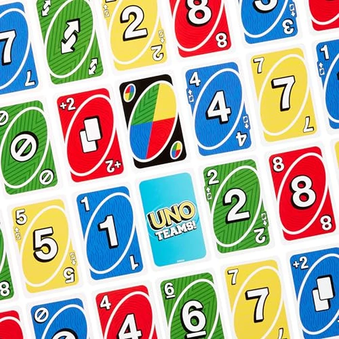 Mattel Games UNO Teams Card Game for Kids, Adults & Family Night, Parties & Travel with Special Rules by Mattel Games - Image 4