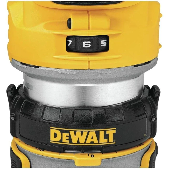 Dewalt DCW600B-R 20V MAX* XR Brushless Cordless Compact Router (Tool Only) - Yellow by Dewalt - Image 2