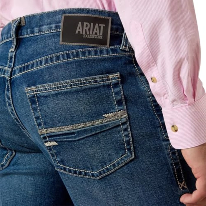 ARIAT Men’s M5 Straight Marston Straight Leg Jean by ARIAT - Image 3