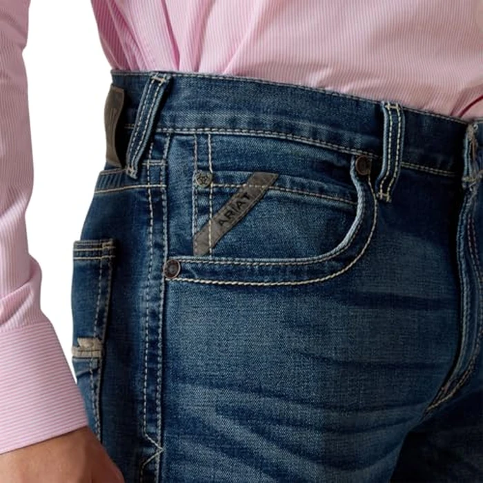 ARIAT Men’s M5 Straight Marston Straight Leg Jean by ARIAT - Image 5