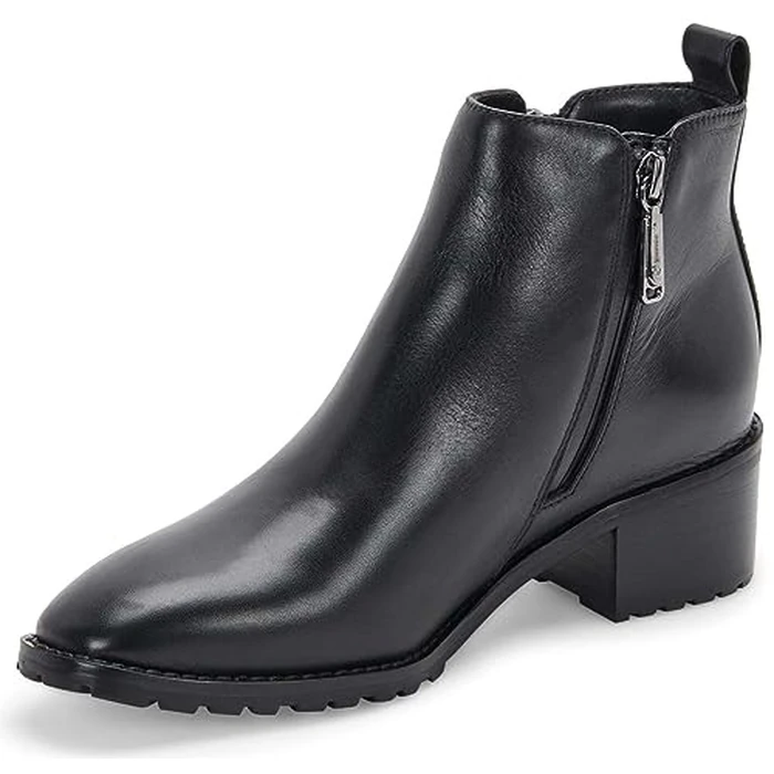 Blondo Women's Samara Ankle Boot, Black Leather, 6 by Blondo - Image 1