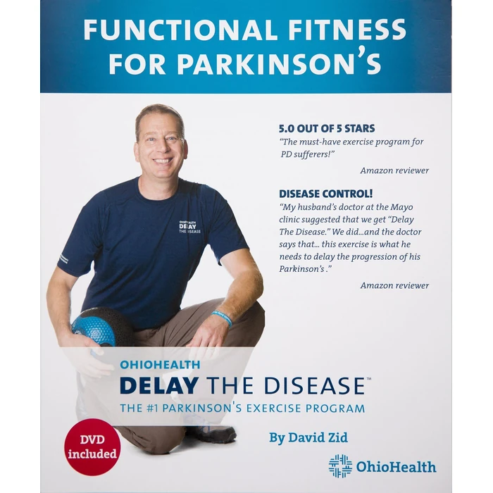 Delay the Disease - Functional Fitness for Parkinson's Disease (Book/DVD Set) by Delay the Disease, LLC - Image 1