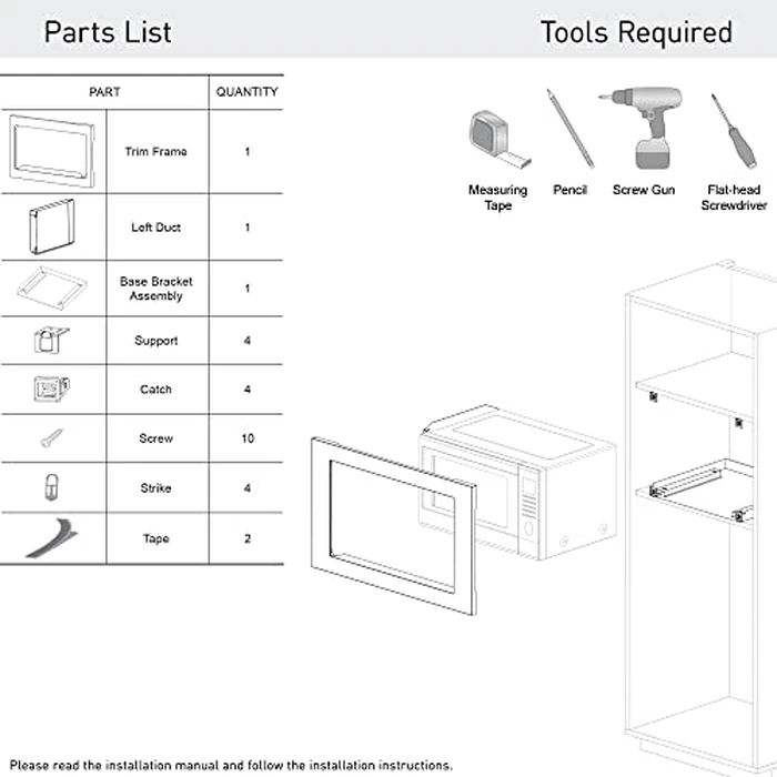 Panasonic NNTK73LS Premium 30" Flush Mount Trim Kit for Microwave Oven, Stainless Steel by Panasonic - Image 5