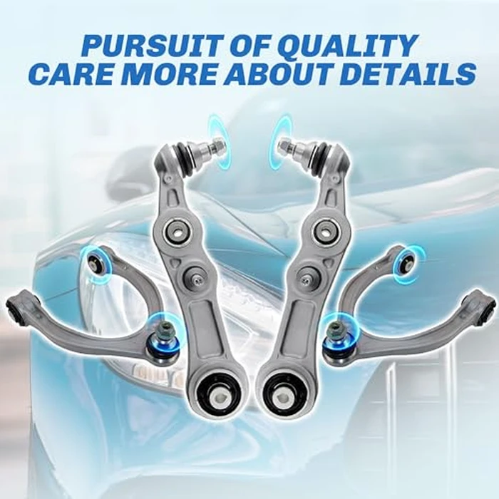 Rockplanet Front Supension Control Arm Kit Compatible With Mercedes Benz C E Class W205 A205 C205 S205 W213 A238 C238 C257 Upper and Lower Control Arm, Sway Bar Link, Outer & Inner Tie Rod Ends by Rockplanet - Image 6