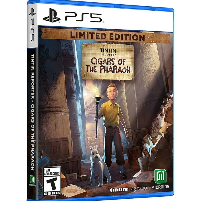 Tintin Reporter: Cigars of the Pharaoh - Limited Edition (PS5) by MICROÏDS - Used - Very Good condition - US$22.56