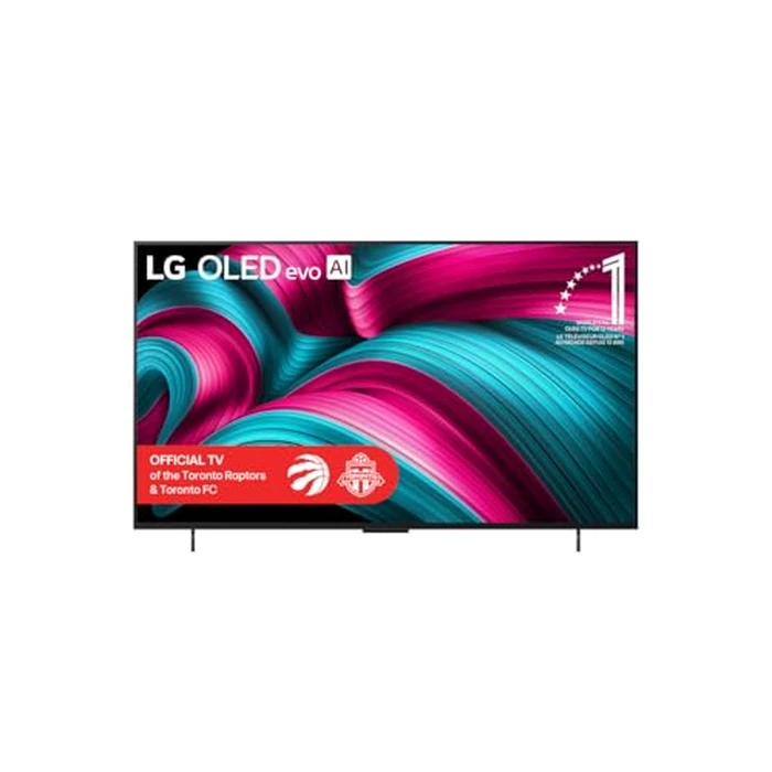 LG 42-Inch C5 OLED evo 4K Smart TV - α9 AI Processor 4K Gen 8, Alexa Built-in, Up to 144Hz Refresh Rate, HDMI 2.1, G-Sync, FreeSync, VRR, WebOS 25, Dolby Vision (OLED42C5PUA, 2025) by LG - Image 1
