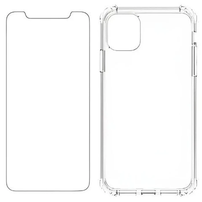 Verizon Clear Phone Case and Screen Protector for iPhone 11 - Clear by Verizon - Refurbished - Acceptable condition - US$20.48
