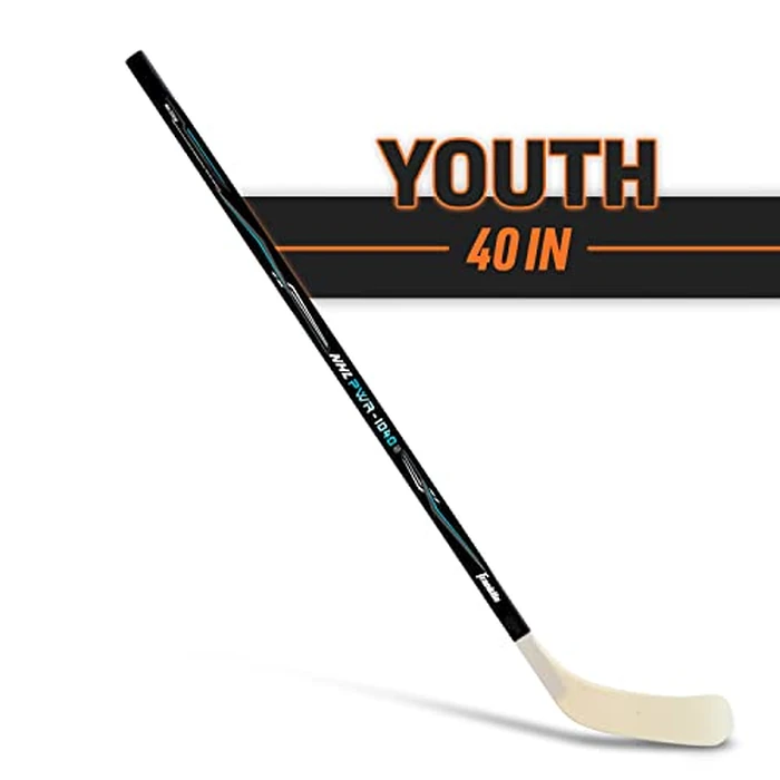 Franklin Sports NHL Power 1040 Youth Street Hockey Stick - 40 Inch - Right Hand - Kids Outdoor - Wood/Fiberglass Shaft by Franklin Sports - Image 2