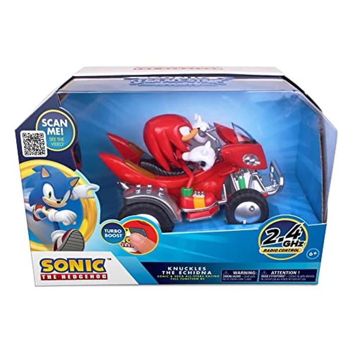 KOK Sonic NKOK Knuckles ATV R/C (with Lights), for Ages 6 and up, Allows Children to Pretend to Drive and Have Fun at The Same Time! Great Item for Kids by NKOK R/C Racing - Used - Acceptable condition - CA$16.69