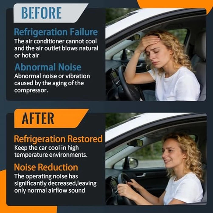 Psrorkeu CO4577C A/C Air Conditioner AC Compressor W/Clutch Fits for Kenworth T660 2011-2012, T680 2013-2015/2017-2018,T880 2017-2018,Peterbilt 365/367 2011-2016,389 2016,567 2015-2016 by Psrorkeu - Image 7