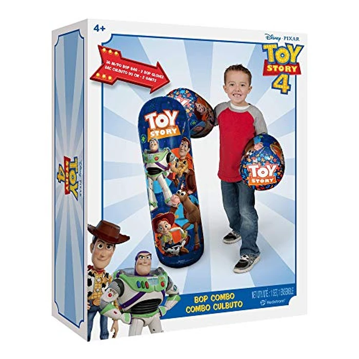 Hedstrom Toy Story 4 Bop Bag Inflatable Punching Bag & Gloves Set, 36 Inch by Hedstrom - Image 2