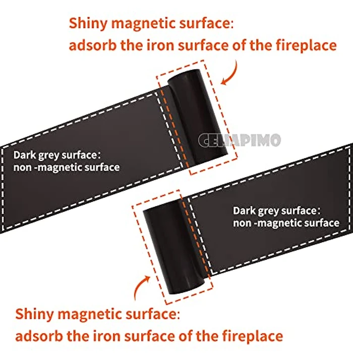 Cehapimo Fireplace Magnetic Vent Covers(36" L x 6" W)-Magnetic Fireplace Draft Stopper by Cehapimo - Image 4