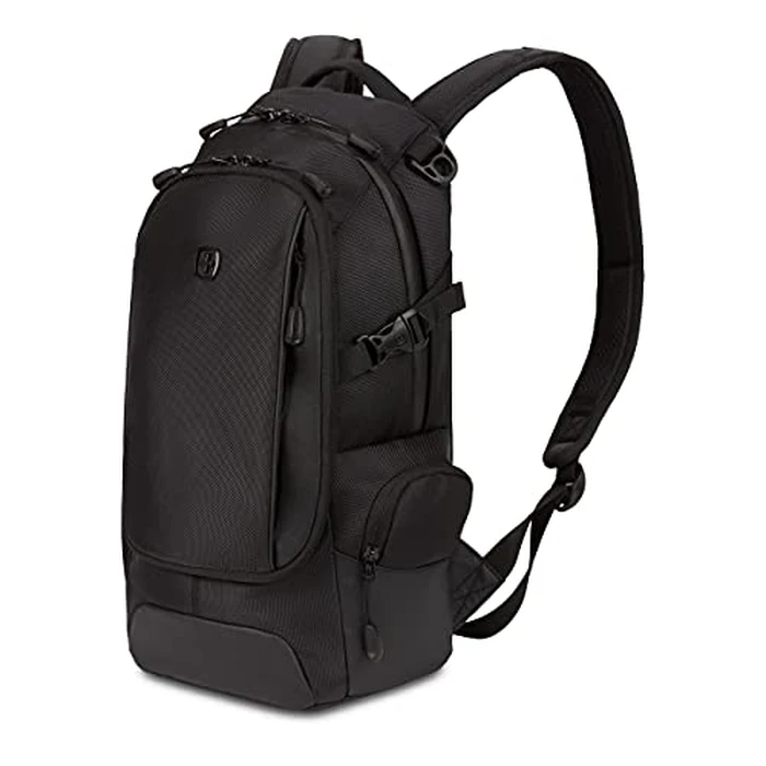 SwissGear 3598 Backpack Narrow Daypack, Black Ballistic, 18-Inch by SwissGear - Used - Good condition