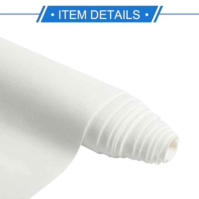VekAuto Headliner Fabric 80" L x 60" W Interior Trim DIY Roof Repair Replacement for Car Truck RV SUV Boat Automotive Suede Fabric White by VekAuto - Image 5